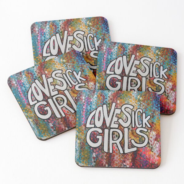 Item preview, 'Lovesick Girls' Acrylic Painting  designed and sold by elchpmn.