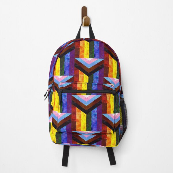 Item preview, Progress Pride Digital Quilt designed and sold by TigerTorreArt.