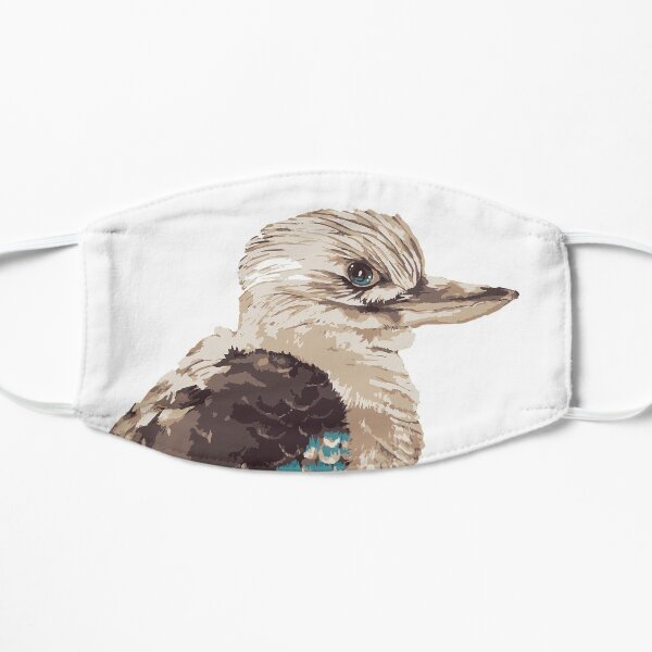 Laughing Kookaburra Icon Flat Mask