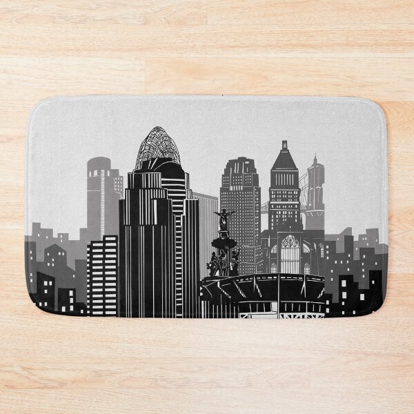 Item preview, cincinnati skyline designed and sold by BekimART2.