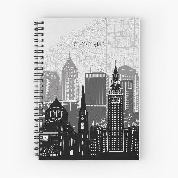 Item preview, cleveland skyline designed and sold by BekimART2.
