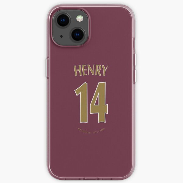 Thierry Henry #14 iPhone Soft Case