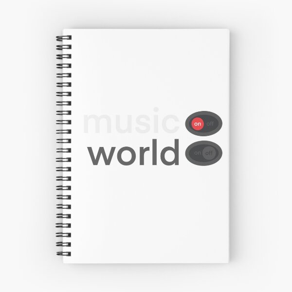 Item preview, Music on, World off designed and sold by Cinderella13.