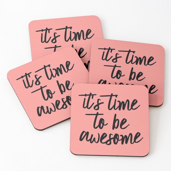 Item preview, Time to be Awesome designed and sold by oddmatter.