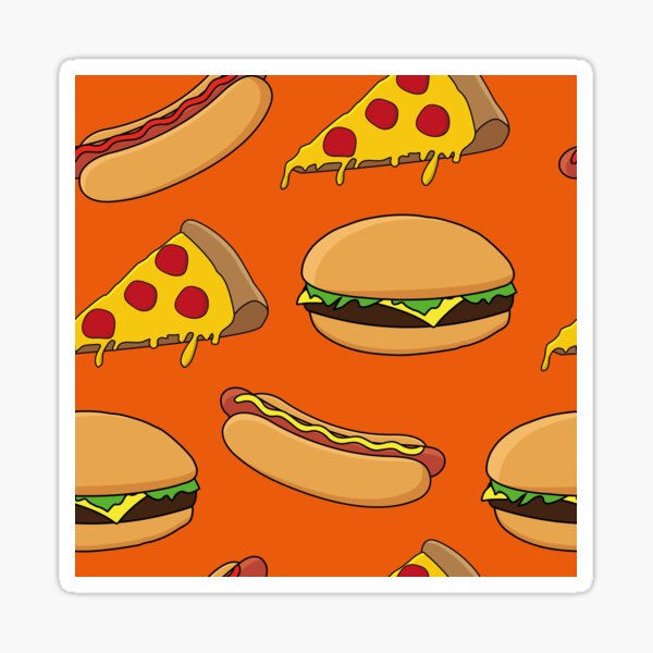 Item preview, Hamburgers, Hotdogs and Pizza designed and sold by callmeberty.