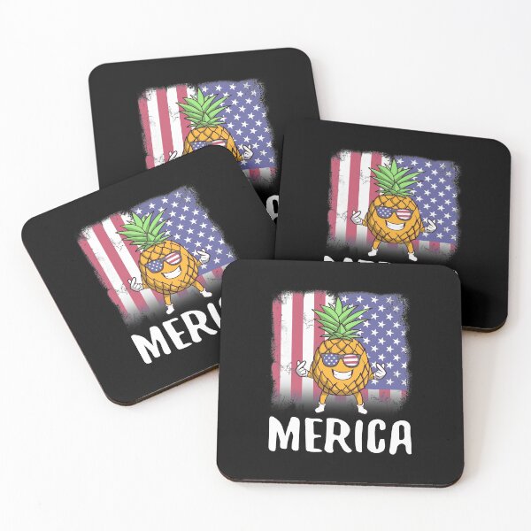 Item preview, Merica Pineapple USA American Flag designed and sold by fatamyfan1.