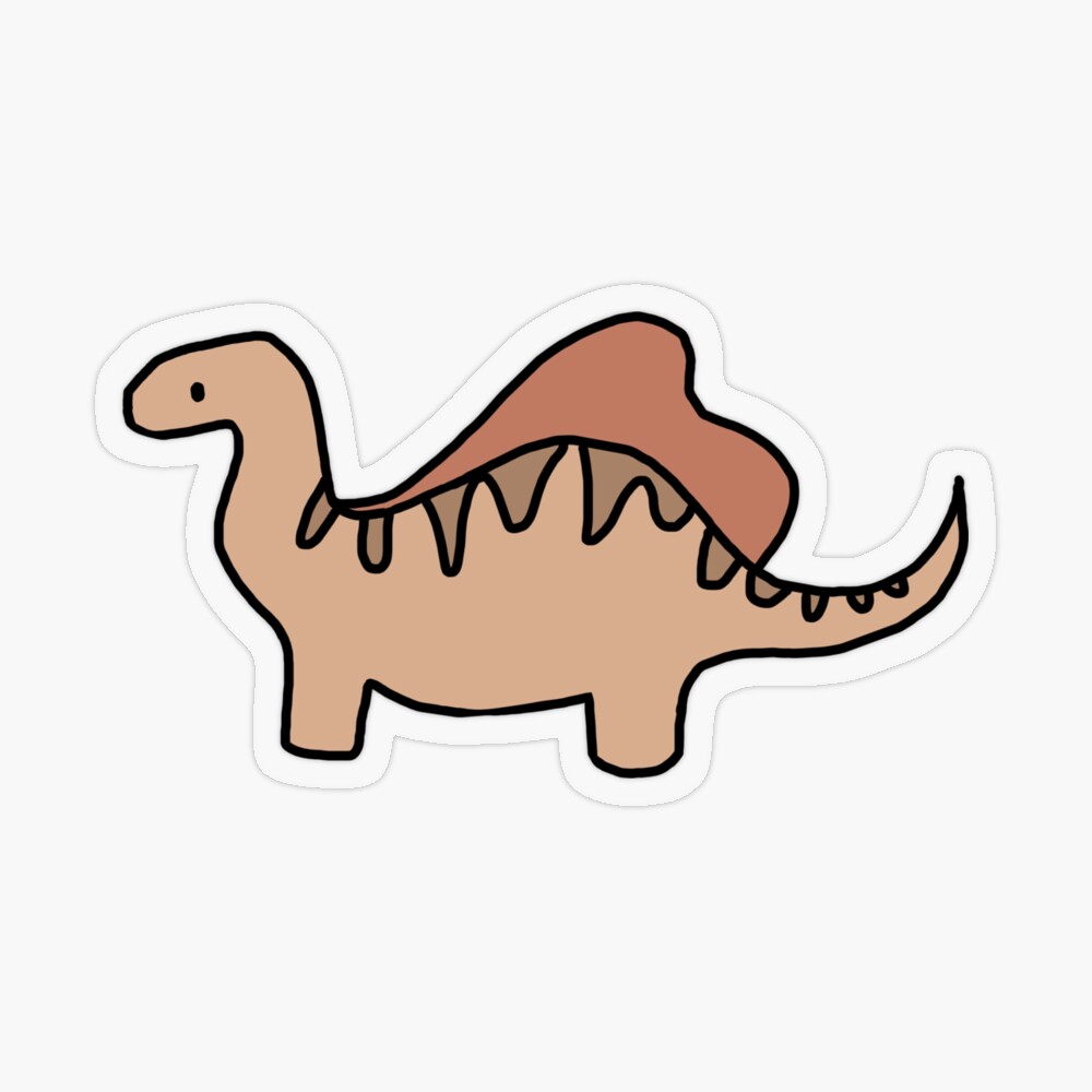 Cute Dino Art Board Print for Sale by hocapontas