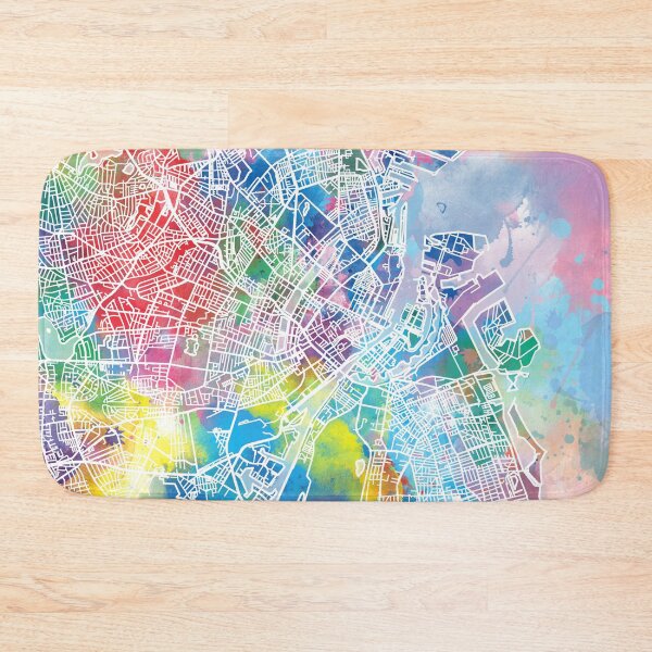 Item preview, copenhagen map designed and sold by BekimART2.