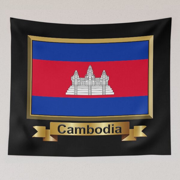 Item preview, Cambodia Flag Gifts, Stickers & Products (N) designed and sold by mpodger.
