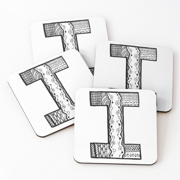 Item preview, Zentangle Letter I designed and sold by jsh-designs.