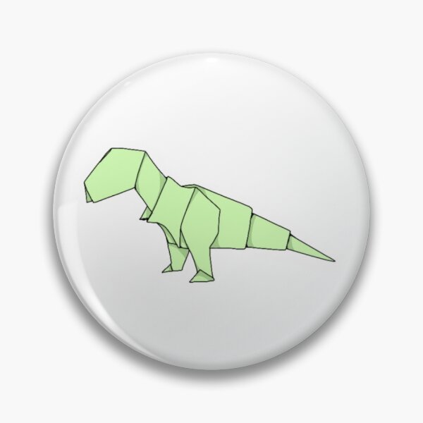Item preview, Green Origami T-Rex designed and sold by AriBoettcher.