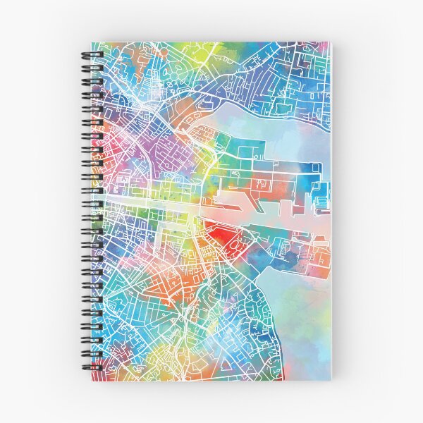 Item preview, dublin map designed and sold by BekimART2.