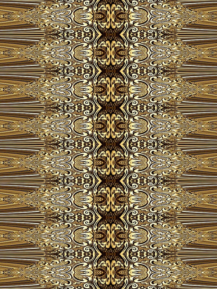Golden Floral (3) by vkdezine