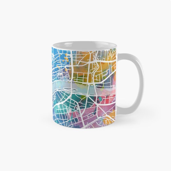 Item preview, frankfurt map designed and sold by BekimART2.
