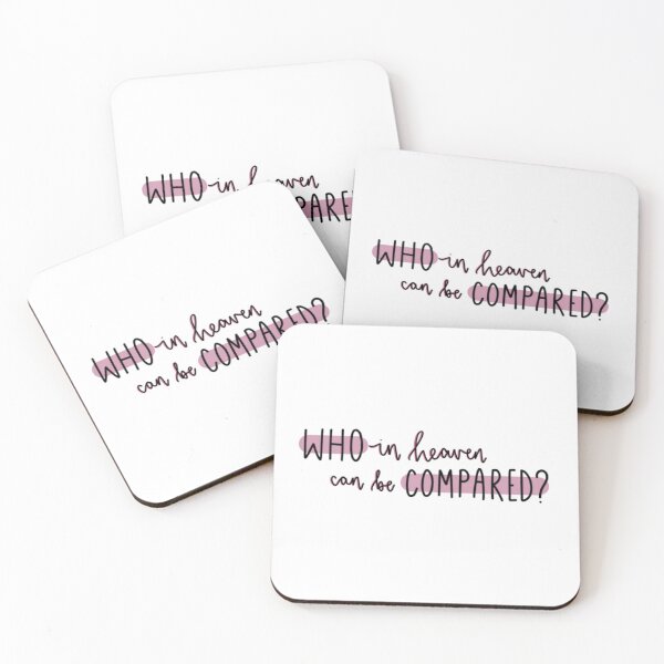 Item preview, Christian illustration design “who in heaven can be compared?” designed and sold by Stonelakes.