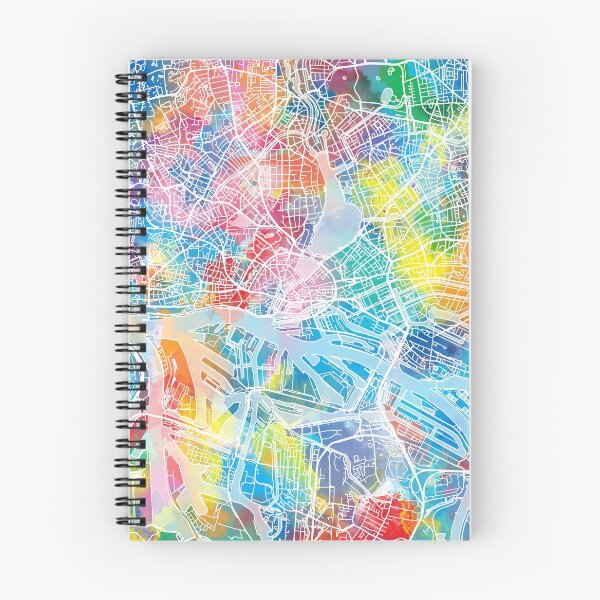 Item preview, hamburg map designed and sold by BekimART2.
