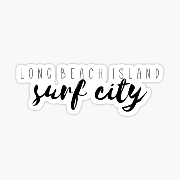 Surf City LBI Sticker