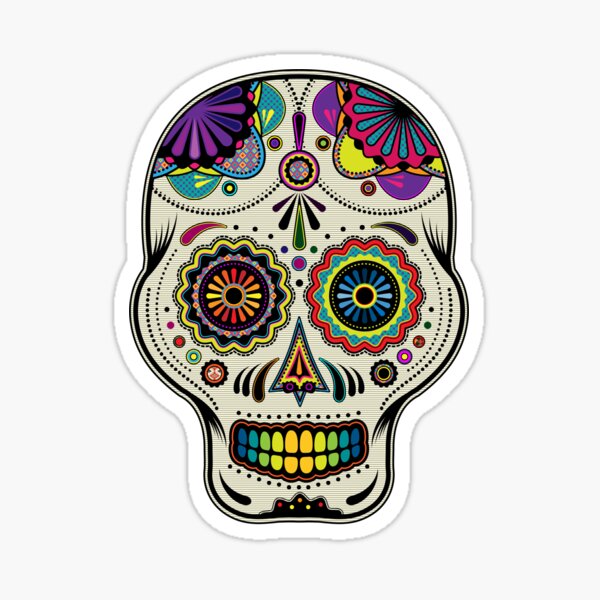Item preview, Sugar Skull Day of the Dead designed and sold by BluePlanet.