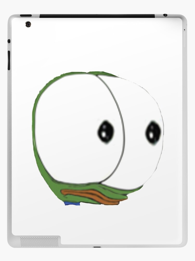 Pepega in HD Twitch Emote | iPad Case & Skin