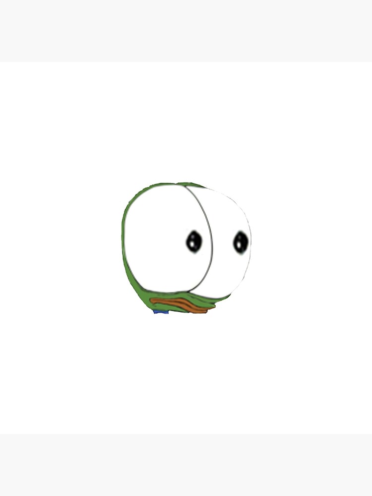 Pepega in HD Twitch Emote | Art Board Print