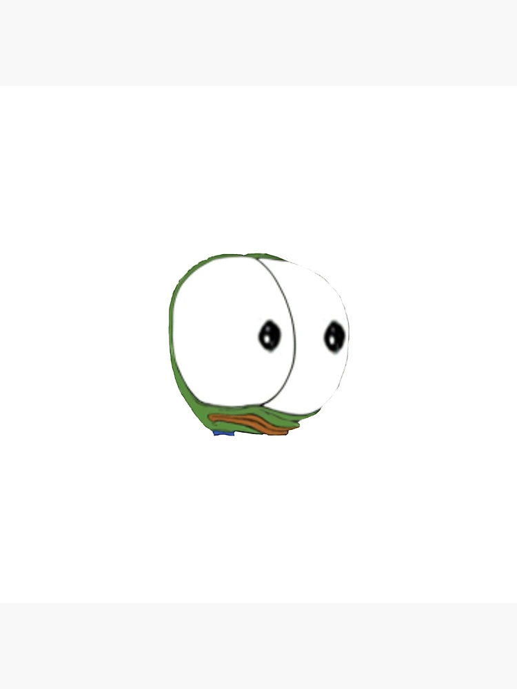 Pepega in HD Twitch Emote  Art Board Print for Sale by Reboot Designs