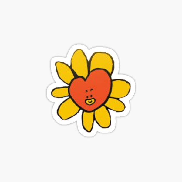 BT21 FLOR Serie Tata Pegatina