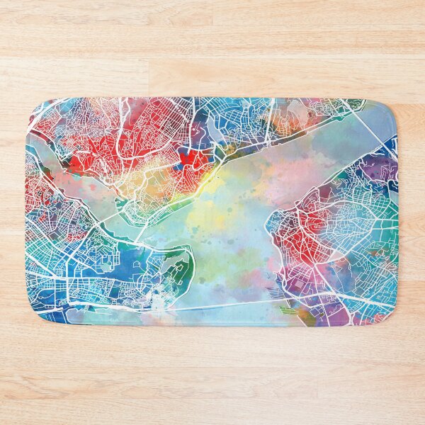 Item preview, istanbul map designed and sold by BekimART2.
