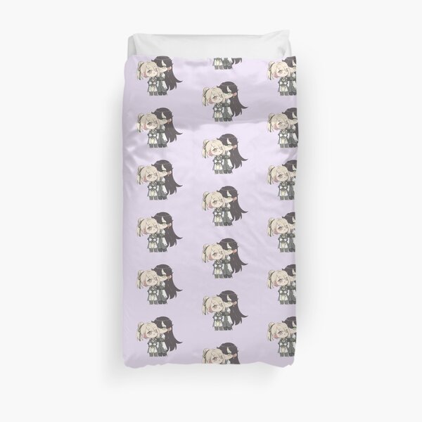 Rago and Laahn Chibis Duvet Cover