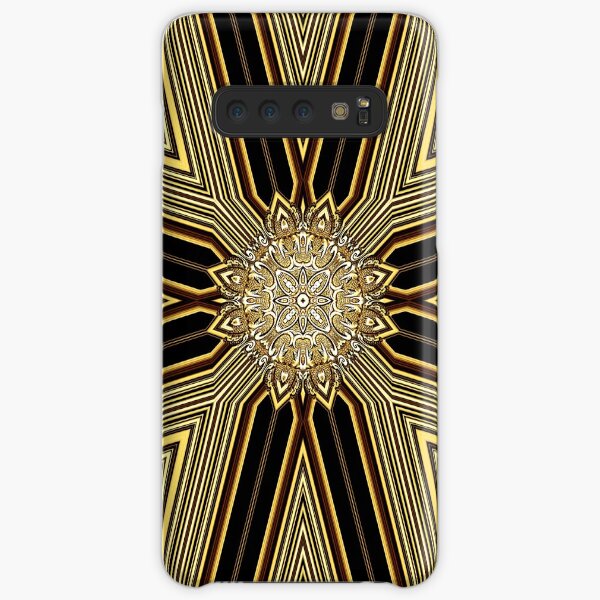 Creative Golden Lines (1) Samsung Galaxy Snap Case