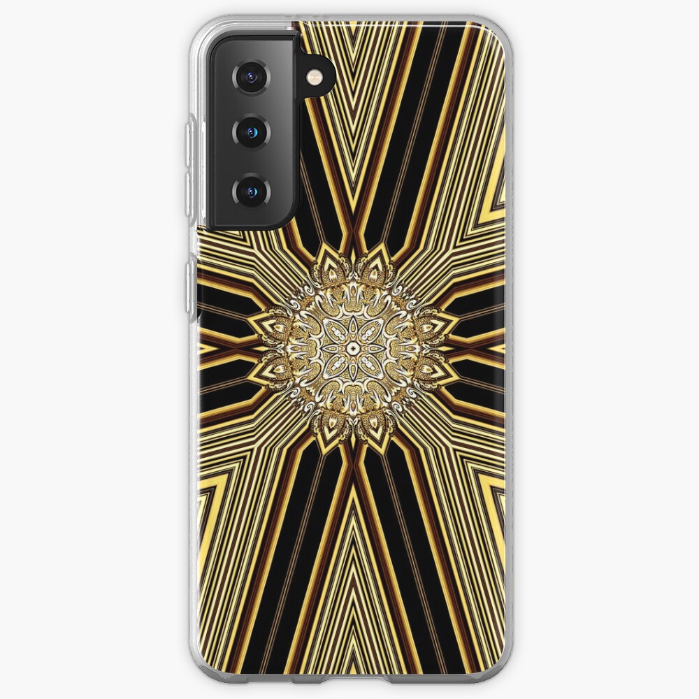 Creative Golden Lines (1) Case & Skin for Samsung Galaxy