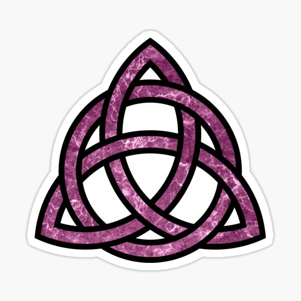 Purple Celtic Knot The Trinity Knot Irish Celtic Symbol T-Shirt