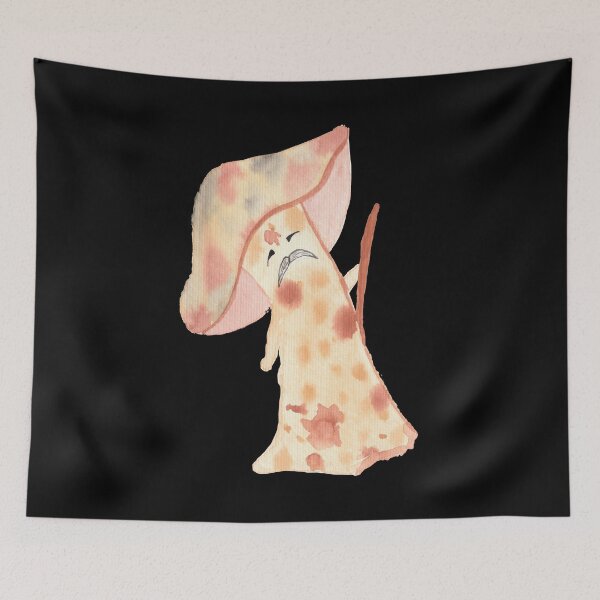 Item preview, Old mushroom, black designed and sold by Sonderblume.