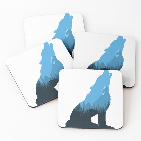 Item preview, Wolf in night designed and sold by Lukaeaeap.