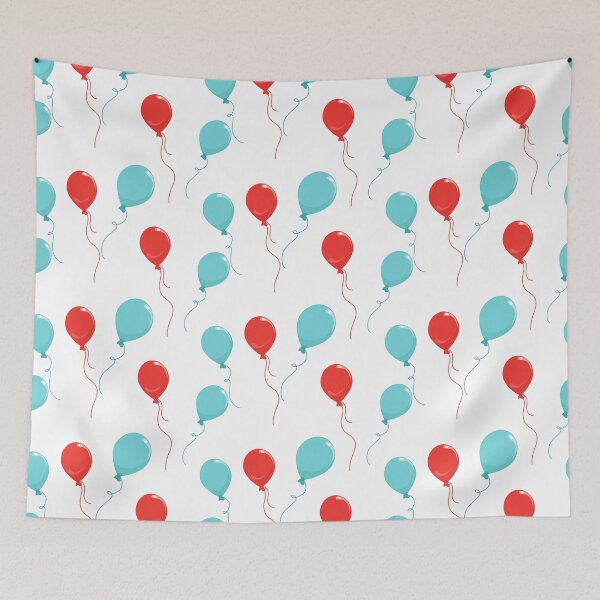 Item preview, Balloons - Red and Blue designed and sold by PeppermintCreek.