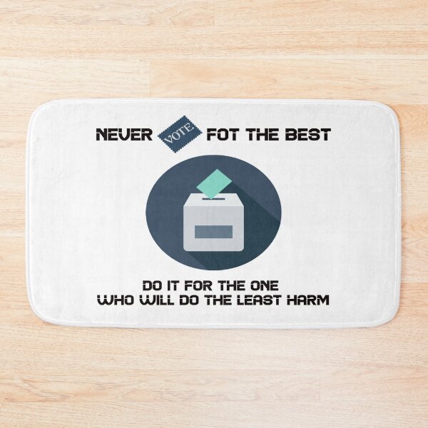 Item preview, Vote for the Least Harm designed and sold by Stipper Store.
