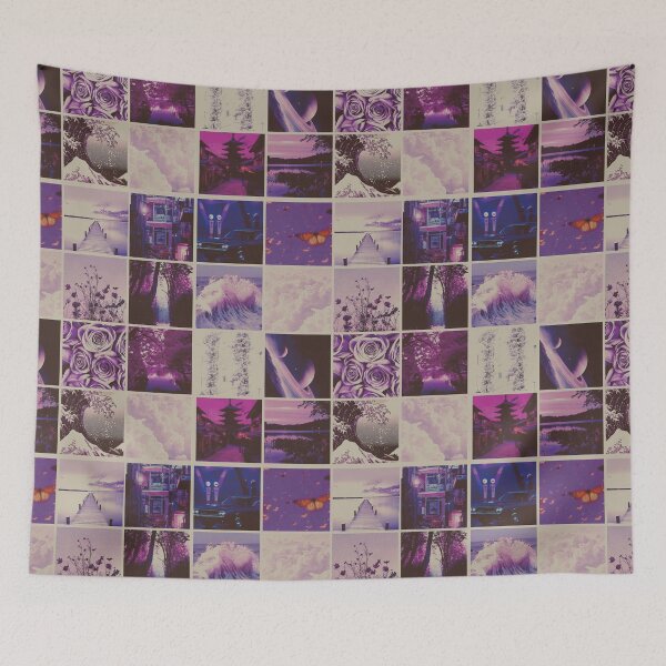 Item preview, purple aesthetic collage designed and sold by eshna.