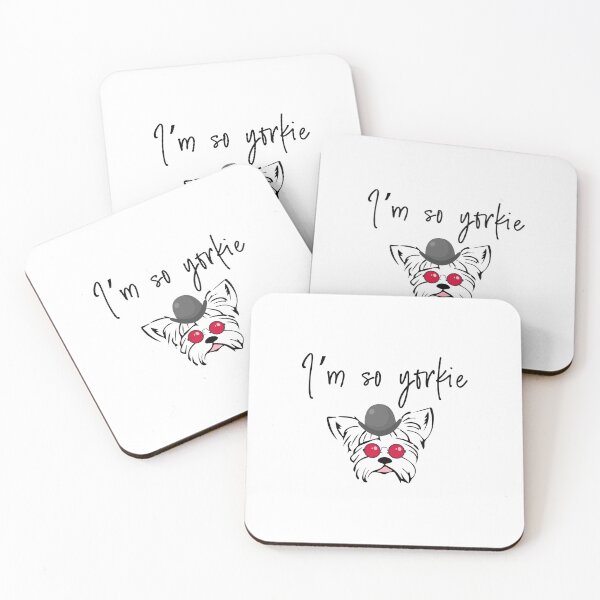 Item preview, I'm So Yorkie, Yorkie Mom, Yorkshire Terrier, Yorkie Gifts, Yorkie Daddy, Mother Tees, Cute Illustration, Teacup Yorky designed and sold by Annona-.