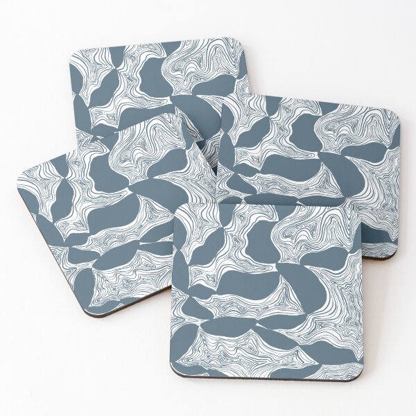 Item preview, Abstract Teal Pattern  designed and sold by magicbluecookie.