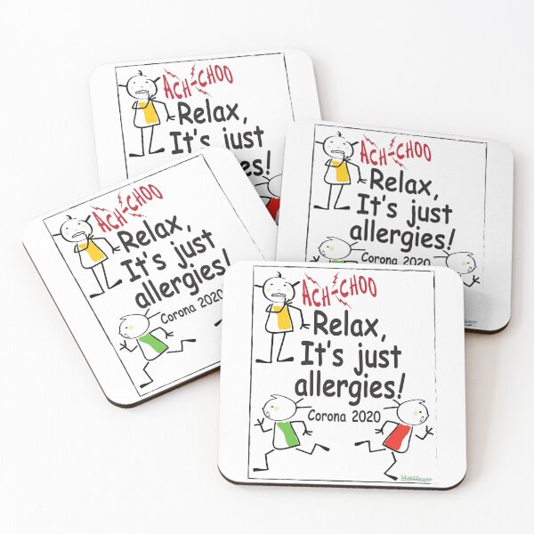 Item preview, It's just Allergies! designed and sold by SueBMytko.