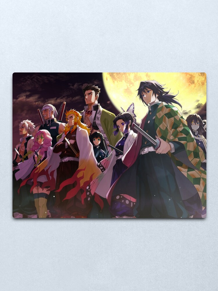 Alternate view of Kimetsu no Yaiba Metal Print