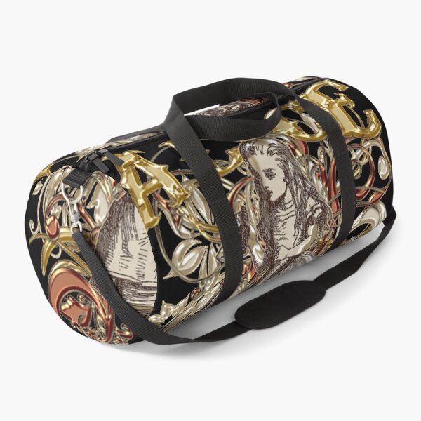 Alice In Wonderland Carnivale Style - Gold Version Duffle Bag