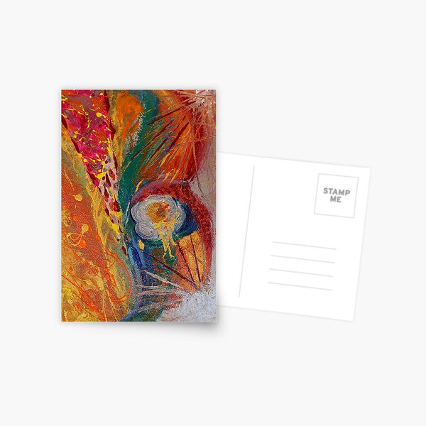 Abstract Painting 2 Postcard