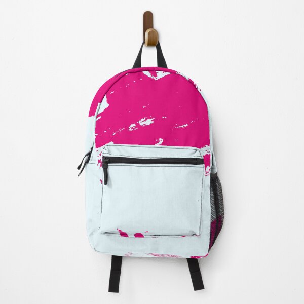 Item preview, Brush Stroke Impression (Pink with Stylish Blue Background) designed and sold by SassyClassyMe.