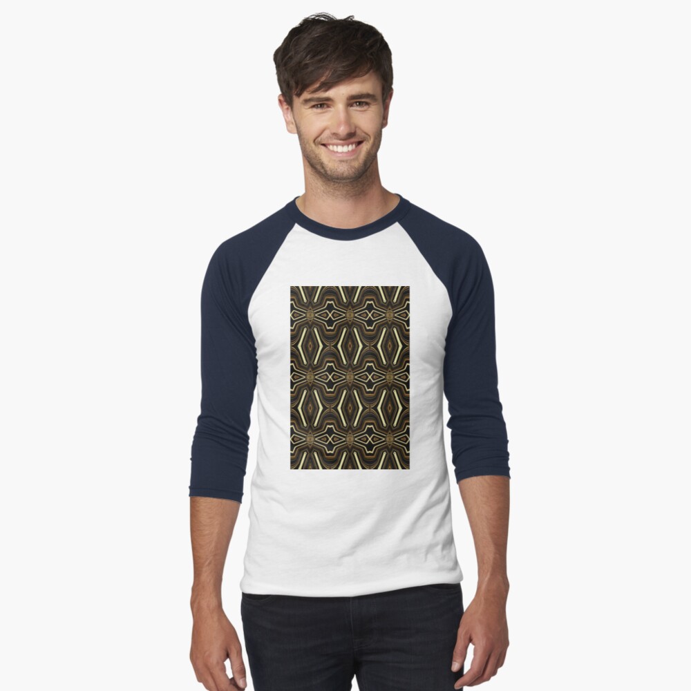 Item preview, Baseball ¾ Sleeve T-Shirt designed and sold by vkdezine.