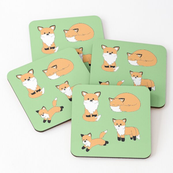 Item preview, Group of Foxes designed and sold by alisadesigns.