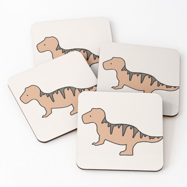 Item preview, Little Orange Allosaurus designed and sold by bassoongirl123.