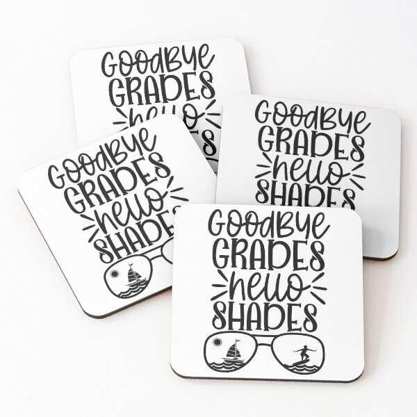 Item preview, Goodbye Grades Hello Shades designed and sold by purpleblobart.
