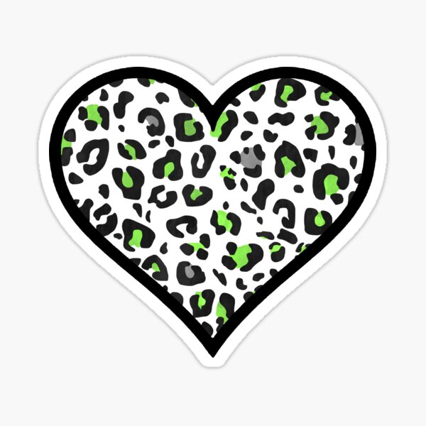 Leopard Print Heart Heart Sticker - Leopard Print Heart Heart Joypixels -  Discover & Share GIFs