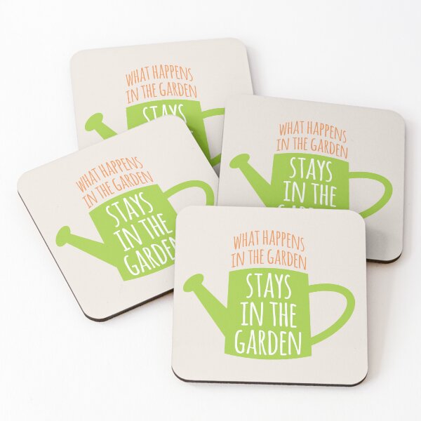 Item preview, Funny Gardening Saying Happens In The Garden designed and sold by oddmatter.