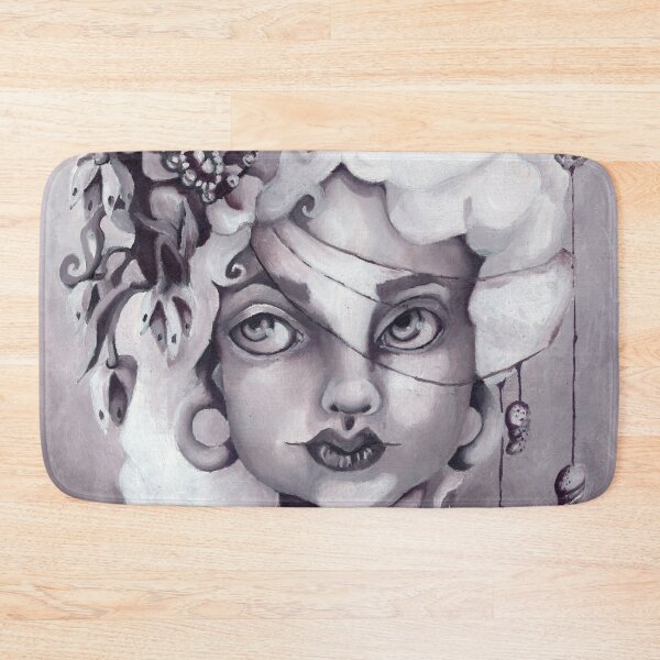 Item preview, Winter - Painting with snowbell flowers, butterflies and cocoons  designed and sold by elasteel.